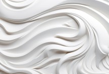 3D - Abstract Design 2024-1 3d relief white