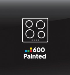 600 Painted sqaure tile  256 x 256