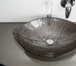 CB005 Vanity Basin-Low Iron Glass Marron